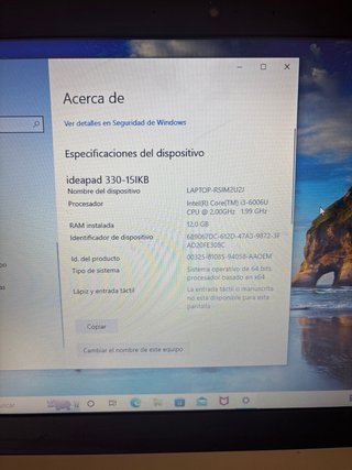 Portatile Lenovo IdeaPad 330 (15.6 | 12GB RAM)