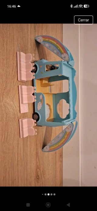 Autocar Sylvanian Families con tobogán