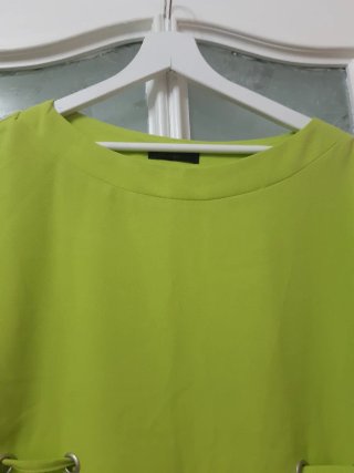 Vestido Túnica Corto Verde