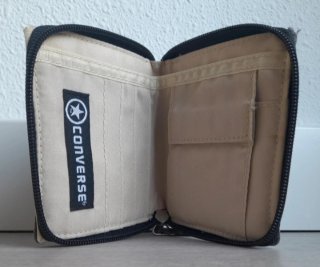 Cartera / Monedero Converse (Gris Desgastado)