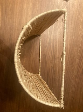 Apliques de pared de rafia