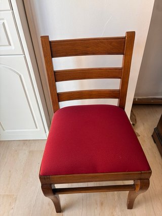 Mesa salon extensible con 4 sillas