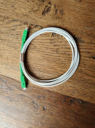 Cable / Latiguillo Fibra Óptica SC/APC a SC/APC