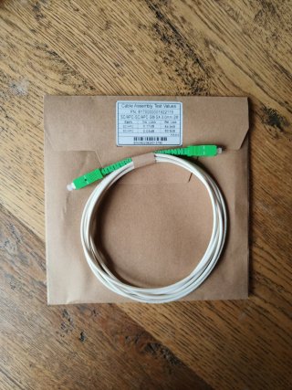 Cable / Latiguillo Fibra Óptica SC/APC a SC/APC