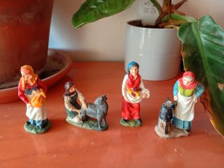 Figuras Belén Mujer Oficios