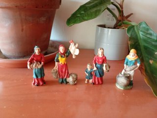 Figuras Belén Mujer Oficios