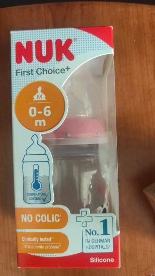 Biberón NUK First Choice+ 0-6m