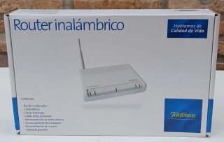 Router inalambrico Telefónica (sin usar)