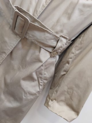 Gabardina Beige Elisabeth con Forro Desmontable Ac