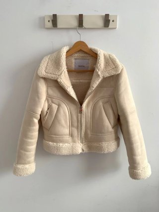 Cazadora imitación ante