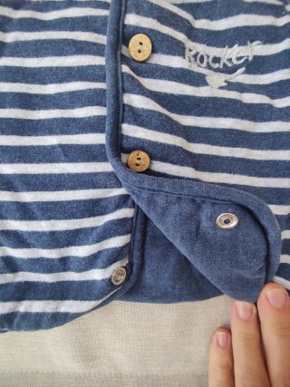 Conjunto pelele y chaqueta 3-6 meses