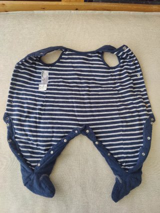 Conjunto pelele y chaqueta 3-6 meses