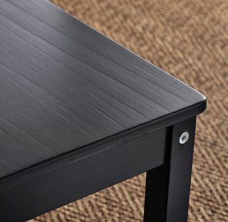 Pack 4 Sillas IKEA Madera Negras