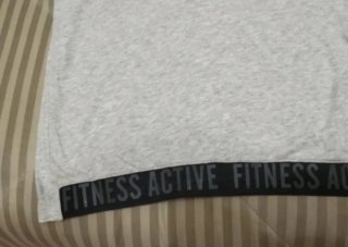 Camiseta tirantes gris talla M