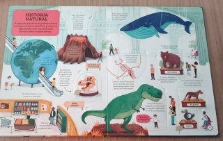Libro "Conoce Por Dentro Un Museo" Usborne