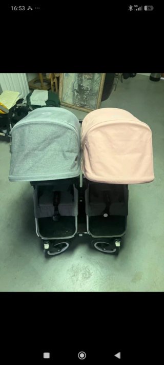 Carro Bugaboo donkey 2 con capotas y sillas