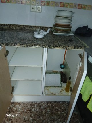 Muebles de cocina blancos