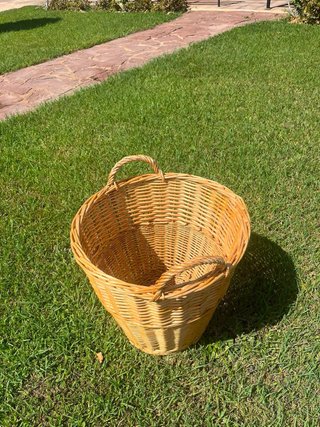 Cesta Mimbre Marrón