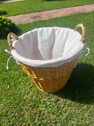 Cesta Mimbre Marrón