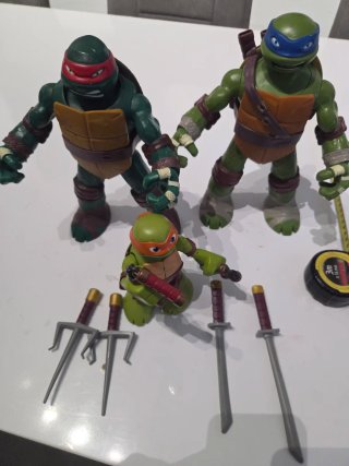 Juguetes tortugas ninja