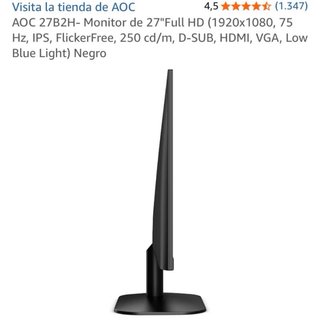 Monitor AOC 27” Full HD 75Hz