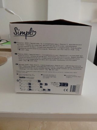 Olla / Vaporera Eléctrica (Simply)