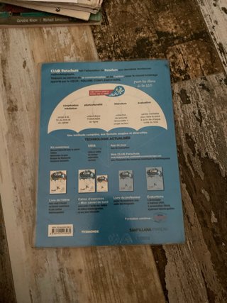 Club Parachute 1, méthode de français Livre de ...