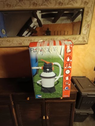 Caja depuradora piscina