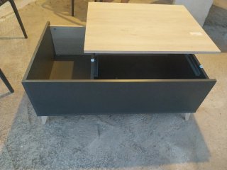 Mesa de centro elevable
