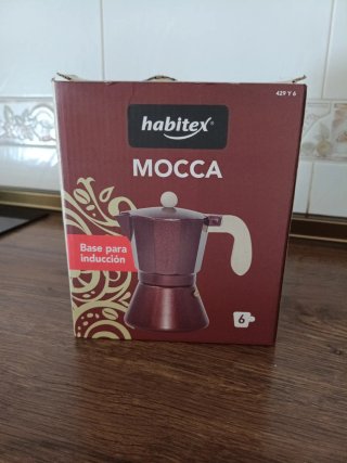 Cafetera Moka Marrón Habite