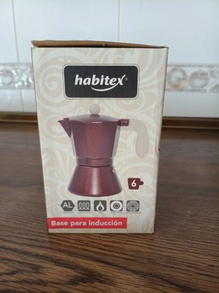 Cafetera Moka Marrón Habite