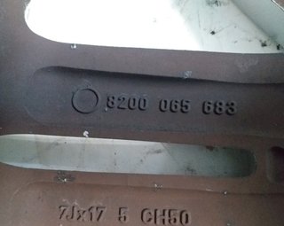 8200065683 llanta renault vel satis 3.0 dci 385819