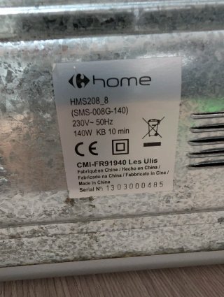 Cortafiambres Eléctrico Plateado