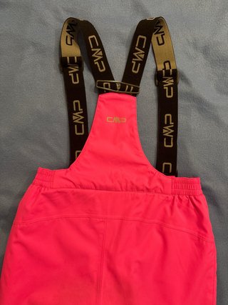 Salopette da sci bimba CMP tg 152 fuxia