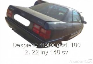 Despiece motor audi 100 2. 22 iny 140 cv