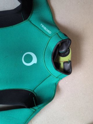 Neopreno niño verde y negro