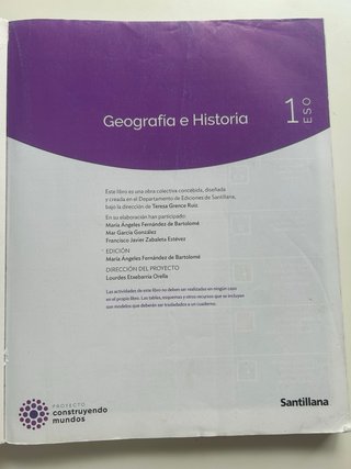 Geografía e Historia 1 ESO
