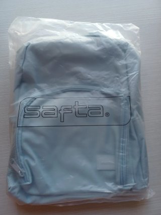Mini mochila Safta de color turquesa/celeste