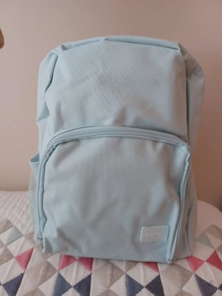 Mini mochila Safta de color turquesa/celeste
