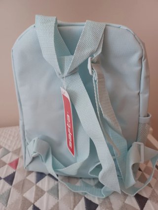 Mini mochila Safta de color turquesa/celeste