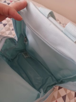 Mini mochila Safta de color turquesa/celeste