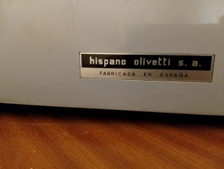 Maquina de escribir olivetti línea 88.
