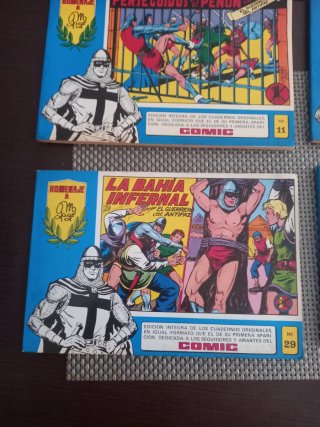 Lote 4 Comics El Guerrero del Antifaz