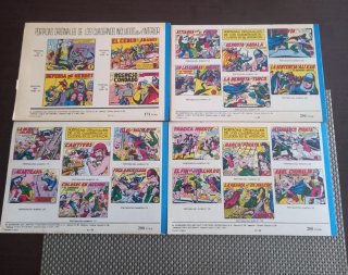 Lote 4 Comics El Guerrero del Antifaz