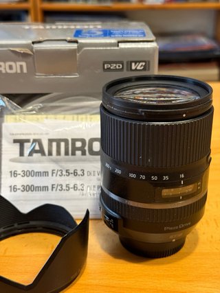 Objetivo Tamron 16-300 3,5-6,3 DiII PZD para Nikon