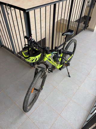 Bicicleta Rockrider 500 Amarilla