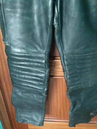 Pantalón Peto Moto Cuero