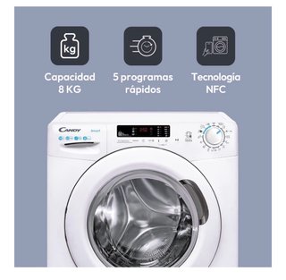 Lavadora Candy Smart CS 1410