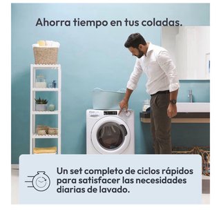 Lavadora Candy Smart CS 1410