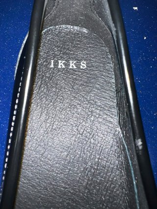Zapatos IKKS negros talla 38